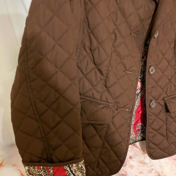 Brown Lightweight Quilted Jacket - Picture 2 of 5